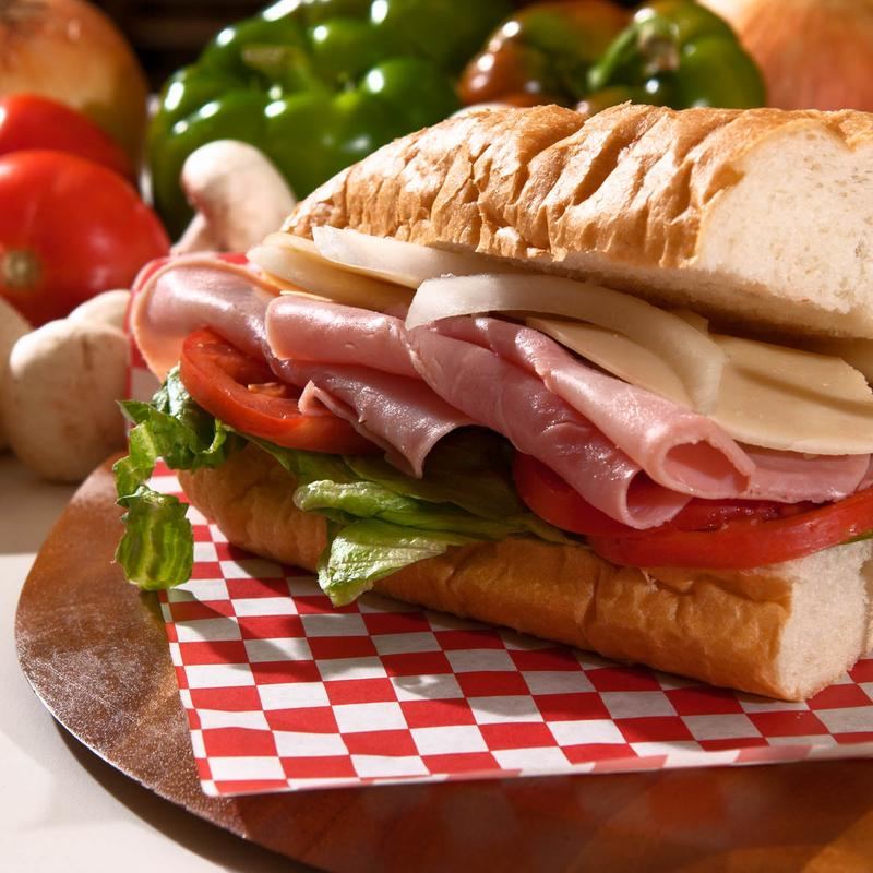 Ham hoagie from Pizza iQ